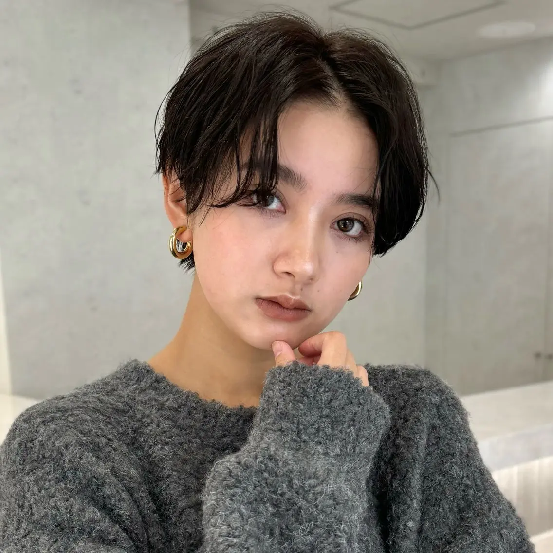 ✨40歳以上限定✨ショート＋パーマの写真