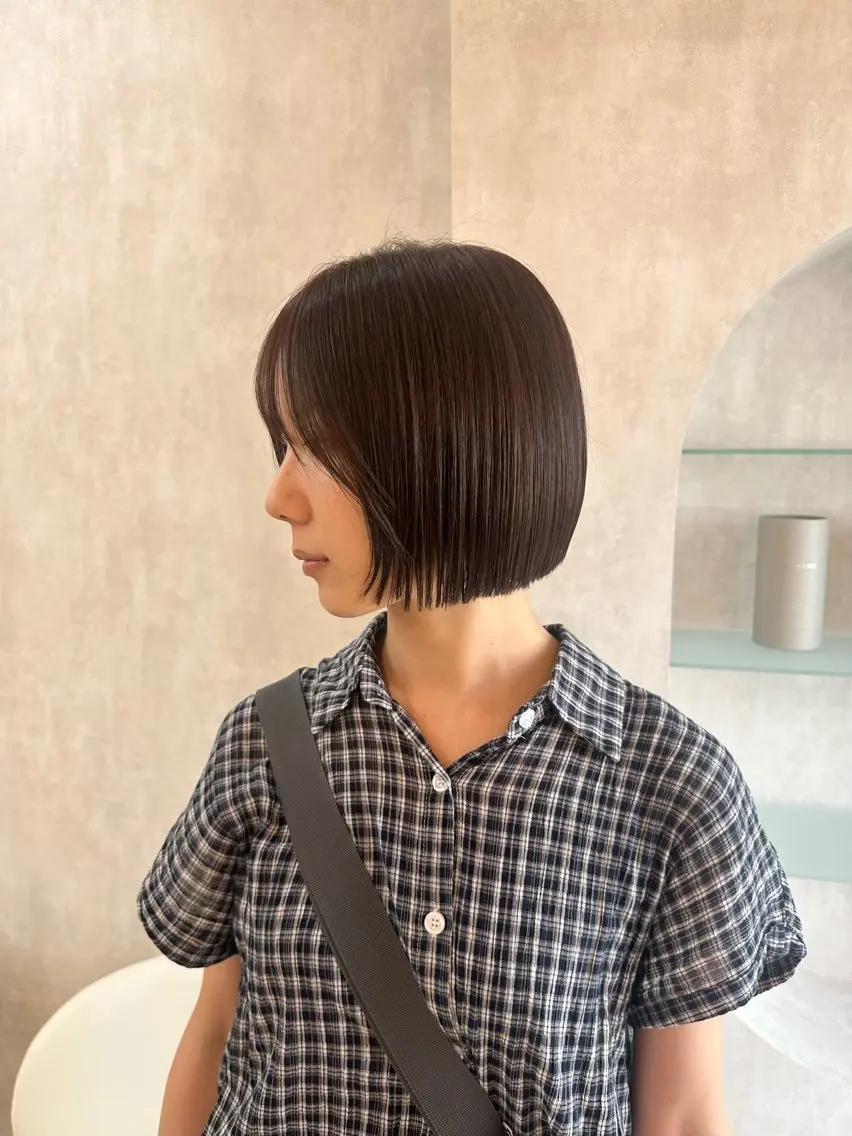 ショート カット ヘアカラー トリートメント kano🌈ハッシュ カット/レイヤーのヘアスタイル