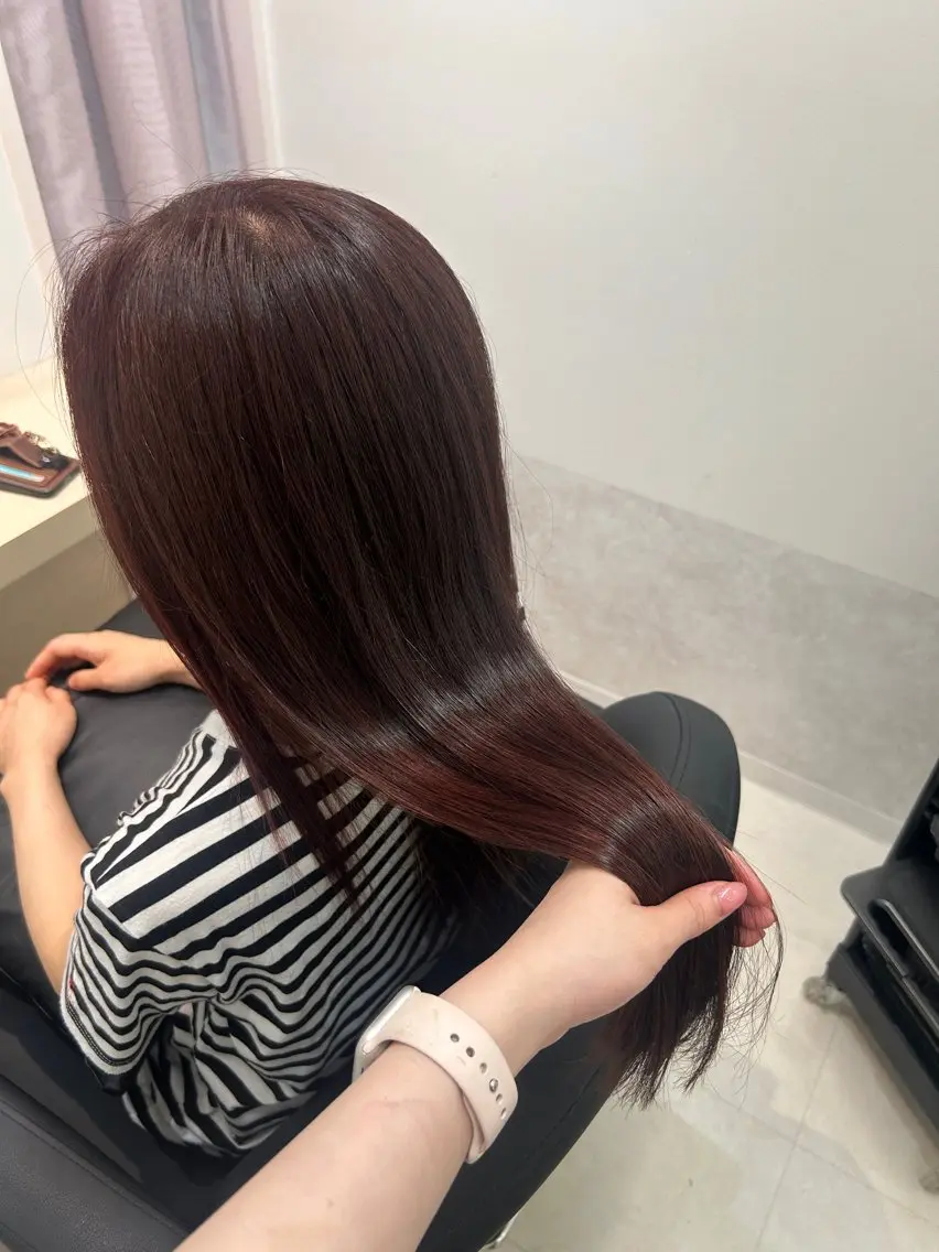 カラー ヘアカラー リリ カのヘアスタイル