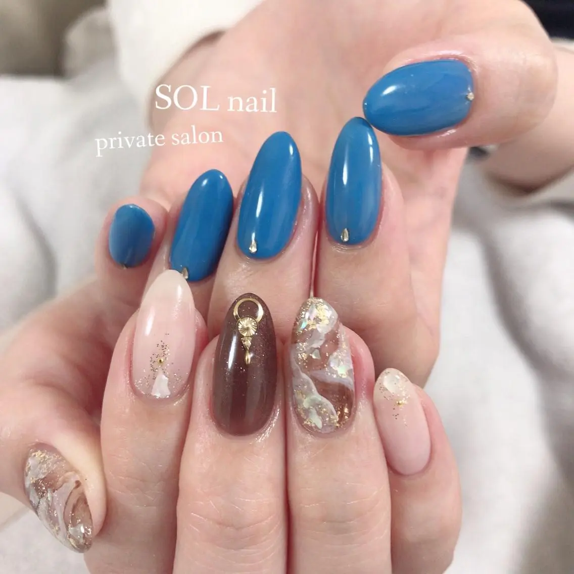 ネイル ハンドネイル SOL NAILのネイルデザイン