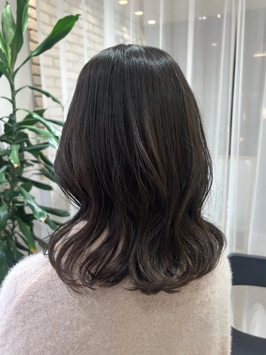 パーマ カット パーマ 🤎オリーブカラー× パーマ特化💫森口のヘアスタイル