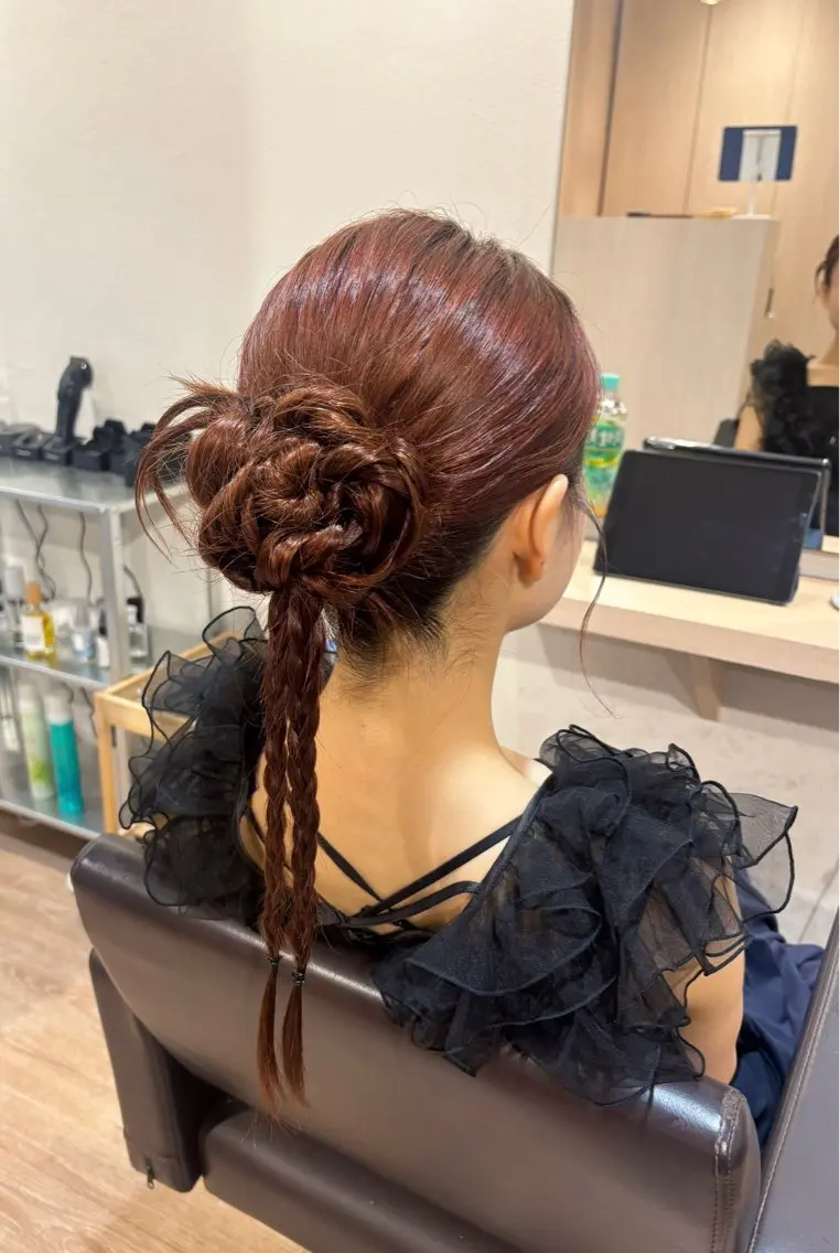 ヘアアレンジ 竹村 恵功代のヘアスタイル