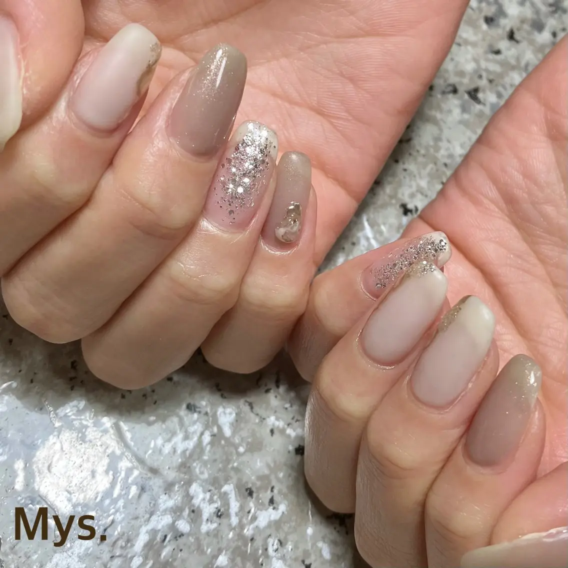 ネイル ハンドネイル Mys. 三上紗紀のネイルデザイン