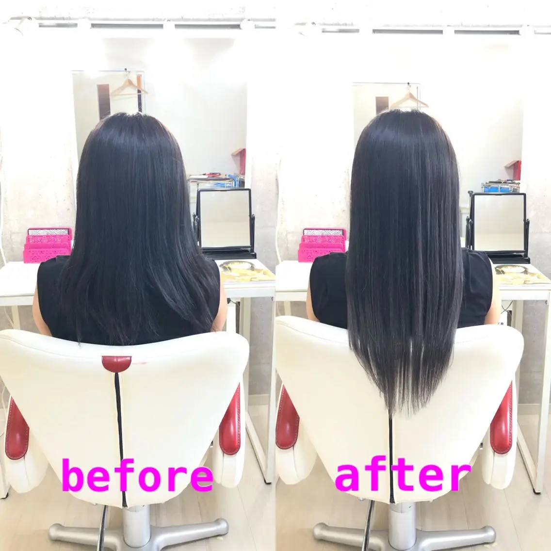 ロング エクステ 🌸ドレスアップ 心斎橋店🌸のヘアスタイル