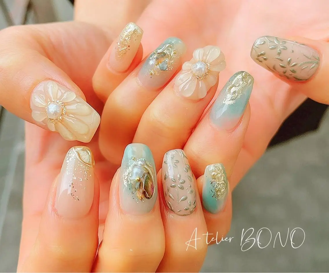 ネイル nail salon アトリエBONOのネイルデザイン