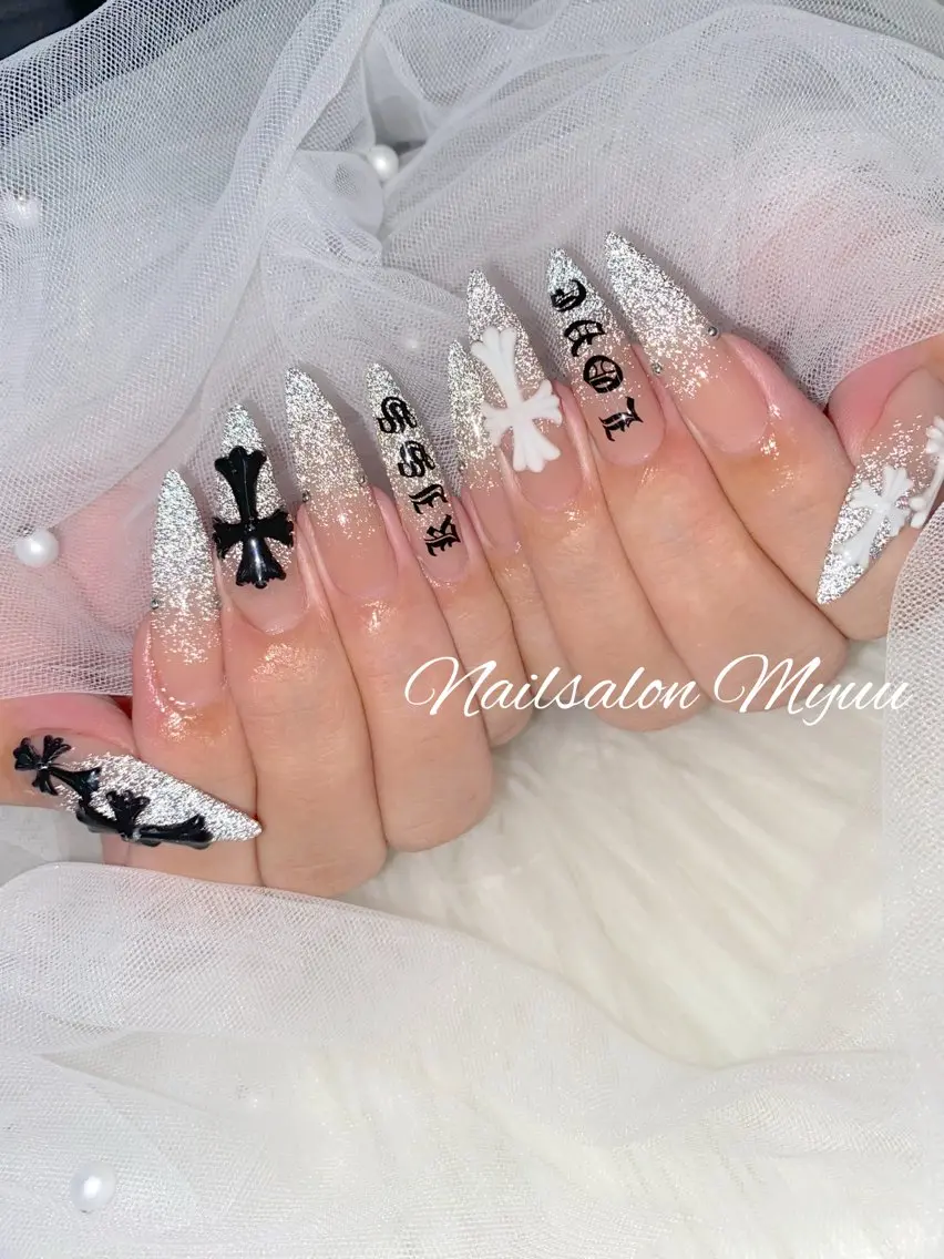 ネイル フラッシュネイル ハンドネイル Nailsalon Myuu笠原のネイルデザイン