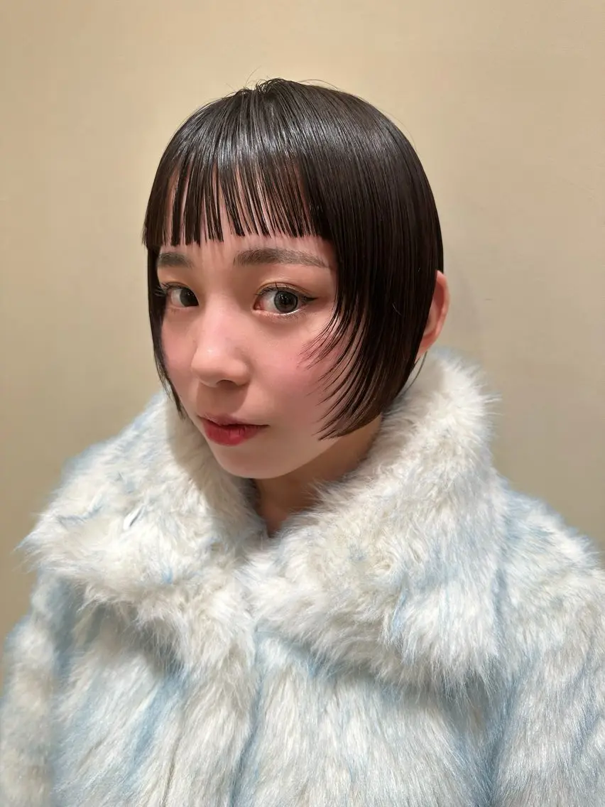 ショート 縮毛矯正 似合わせ特化美容師 梅田/KOUTAのヘアスタイル