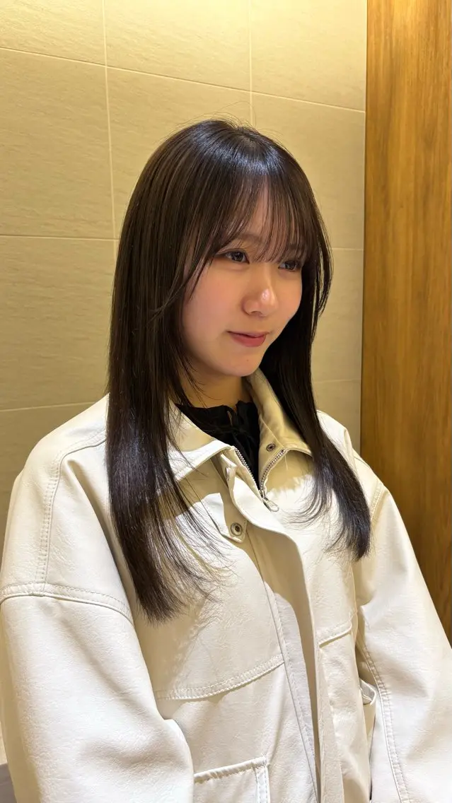 ロング カラー 《ショートカット》 ナミのヘアスタイル