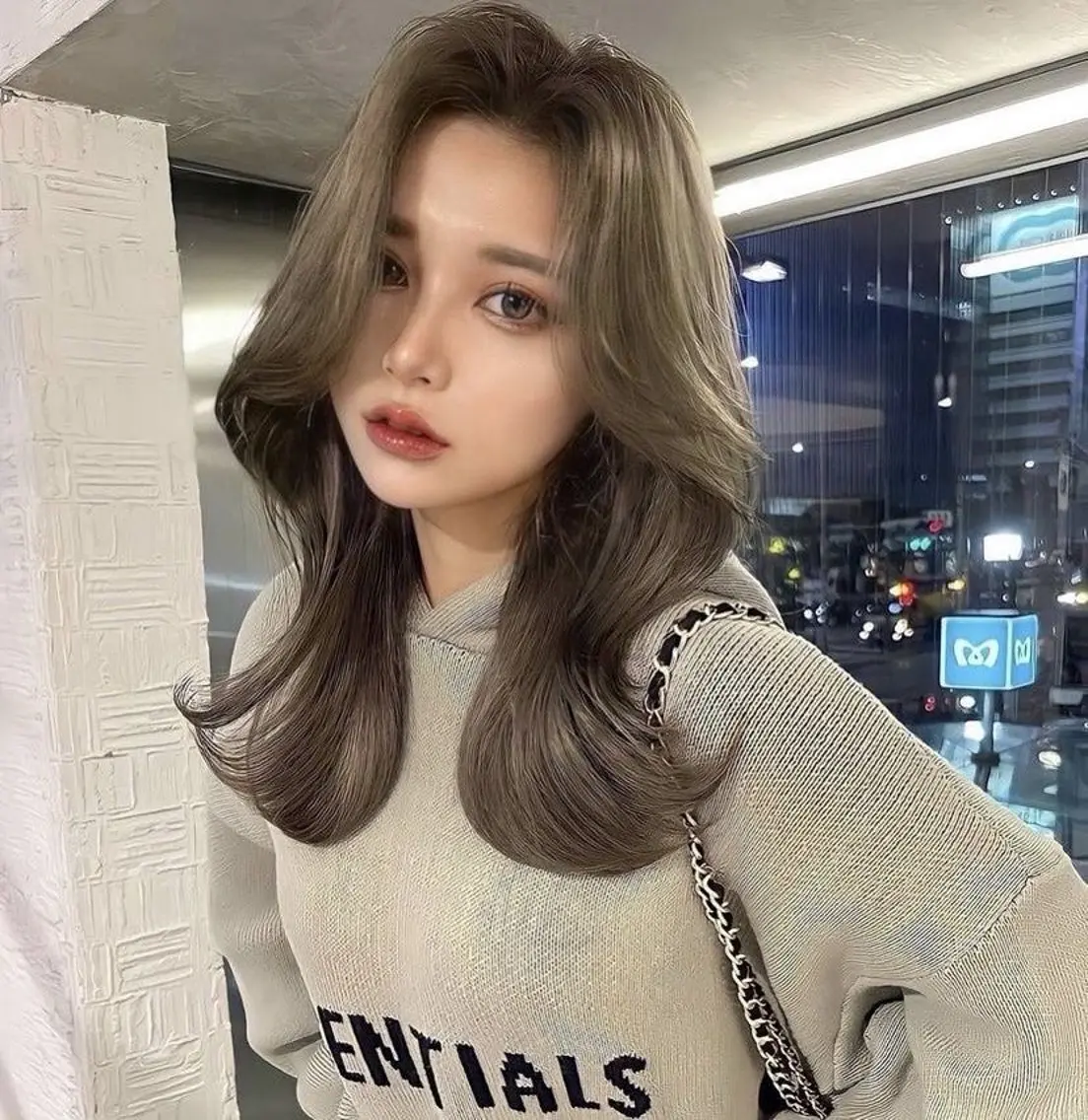 ロング erena/盛れる 韓国レイヤー🖤のヘアスタイル