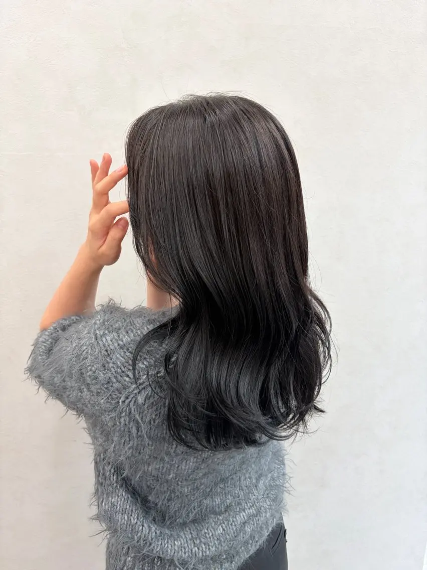 ロング カラー 🍐透明感カラー🍐 レイヤー/ベージュのヘアスタイル
