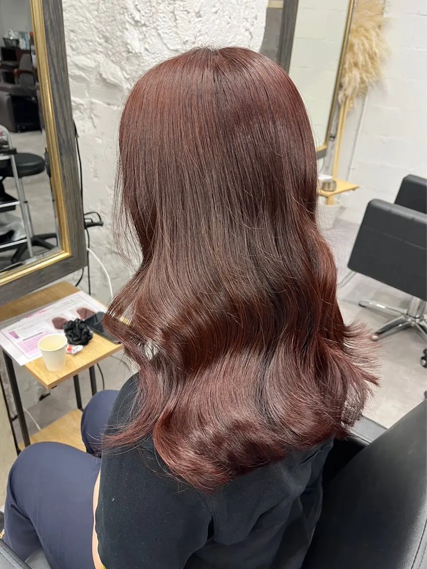 ロング カラー ハイトーン/ダブル カラー/akihoのヘアスタイル