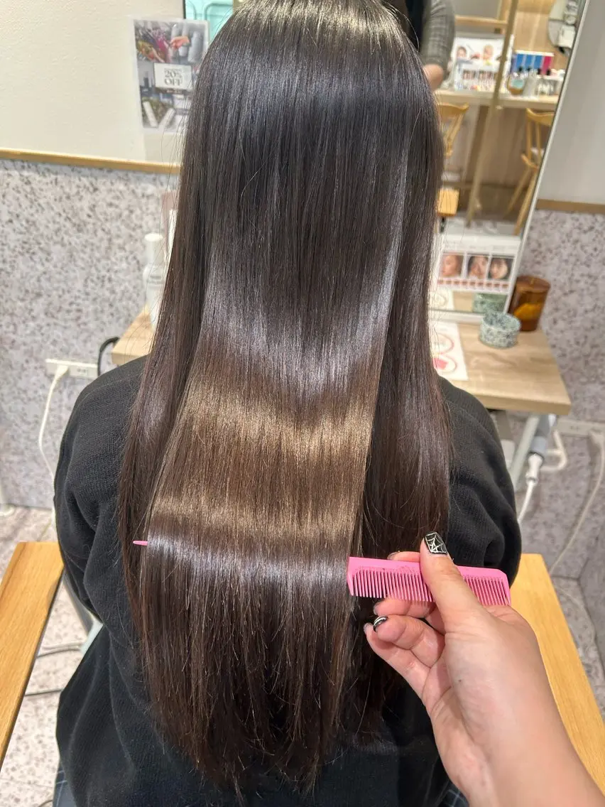 ♡透明感カラー★ ネイル/しの♡のヘアスタイル