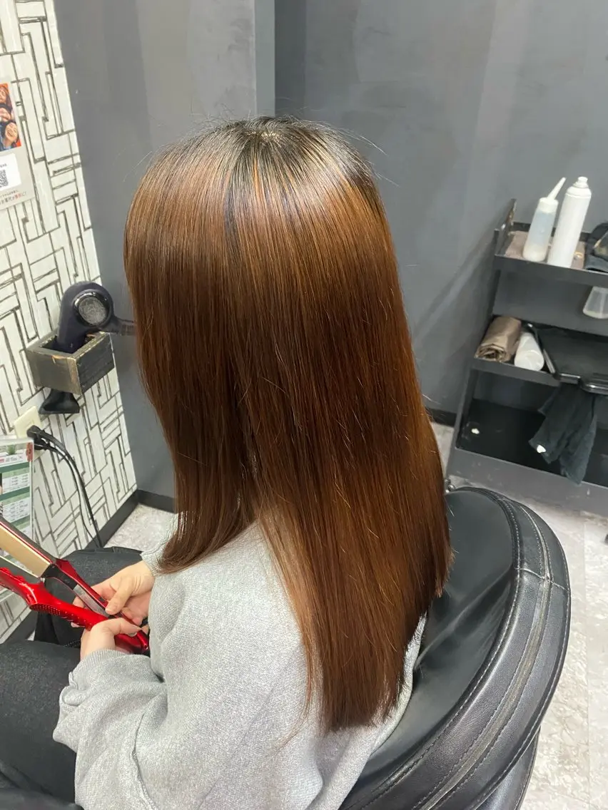 ロング 池田 亮雅のヘアスタイル