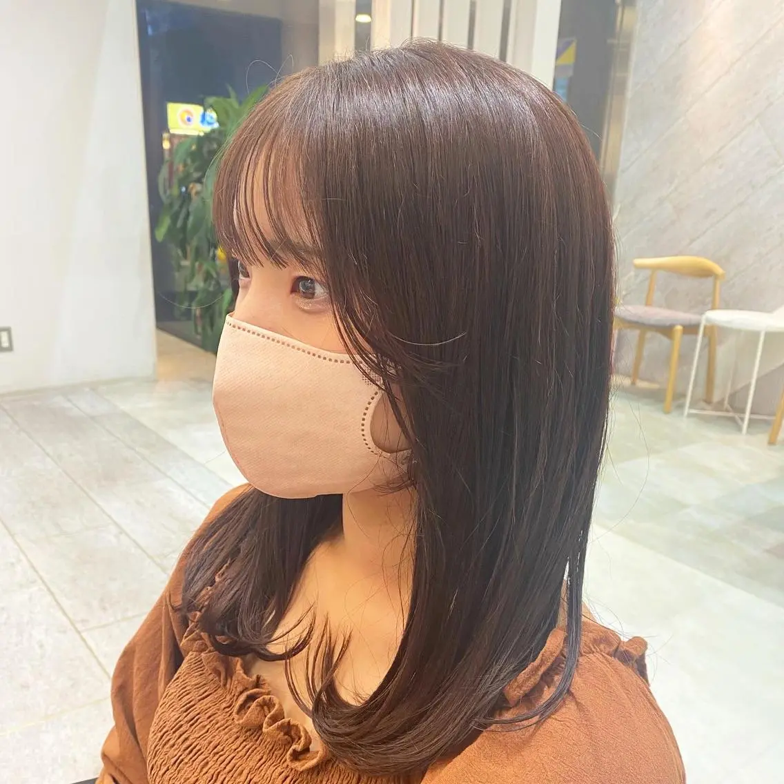 ロング カラー ケアカラー 透明感カラー グレージュ イルミナカラー ラベンダーカラー カット ヘアカラー トリートメント ヘッドスパ 木原良 (キハラ リョウ)のヘアスタイル