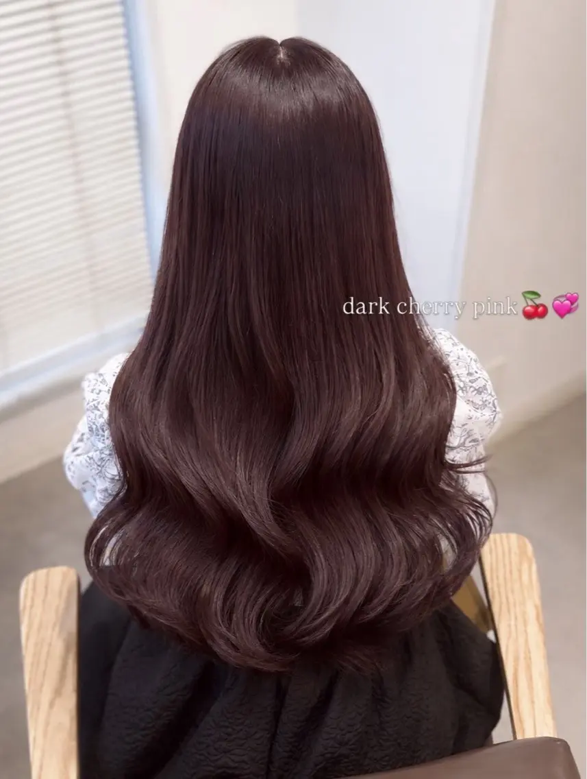 ロング カラー ブリーチ ダブルカラー ブリーチなしカラー ヘアカラー トリートメント 表参道/ピンク♡ 盛れる顔周り♡amiのヘアスタイル