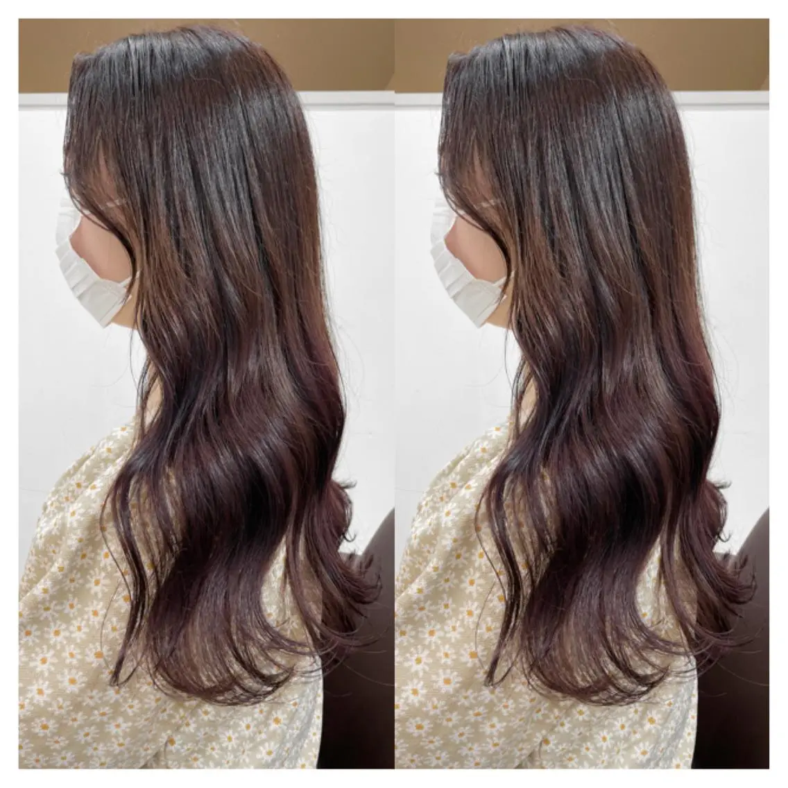 ロング カラー ヘアカラー トリートメント 村山 茉衣のヘアスタイル