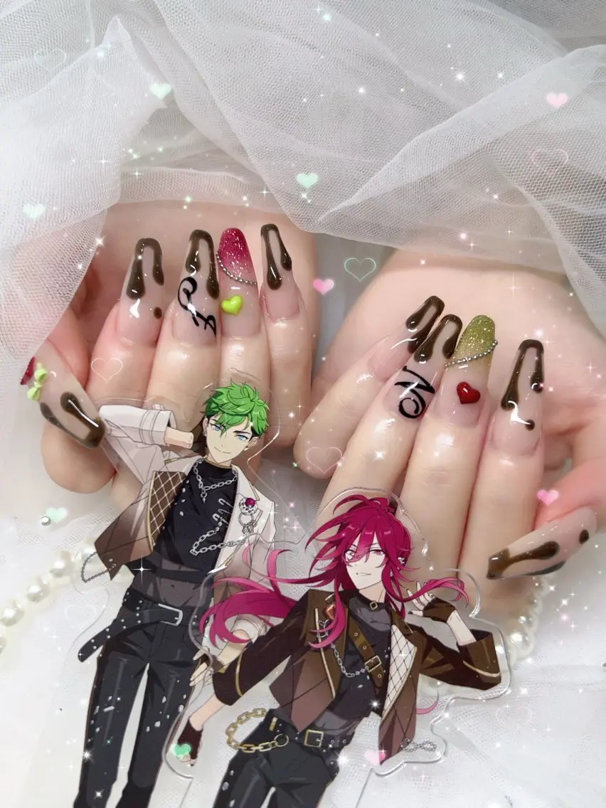 ネイル ハンドネイル 🪄mimi🎀 Midori🪽のネイルデザイン