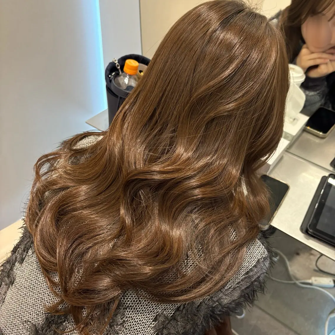 ミディアム ヘアカラー トリートメント ツヤ髪♡ 佐取歩のヘアスタイル