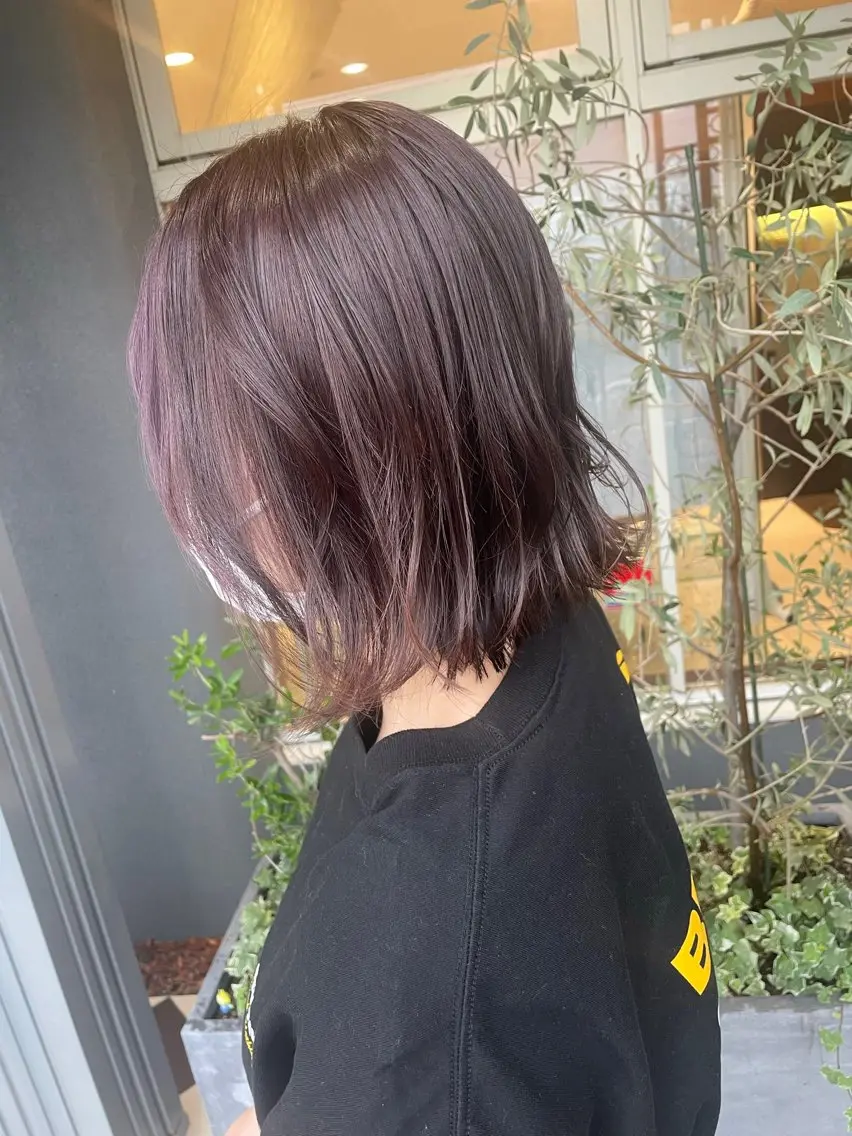 カット＋最高級艶カラー＋トリートメントの写真