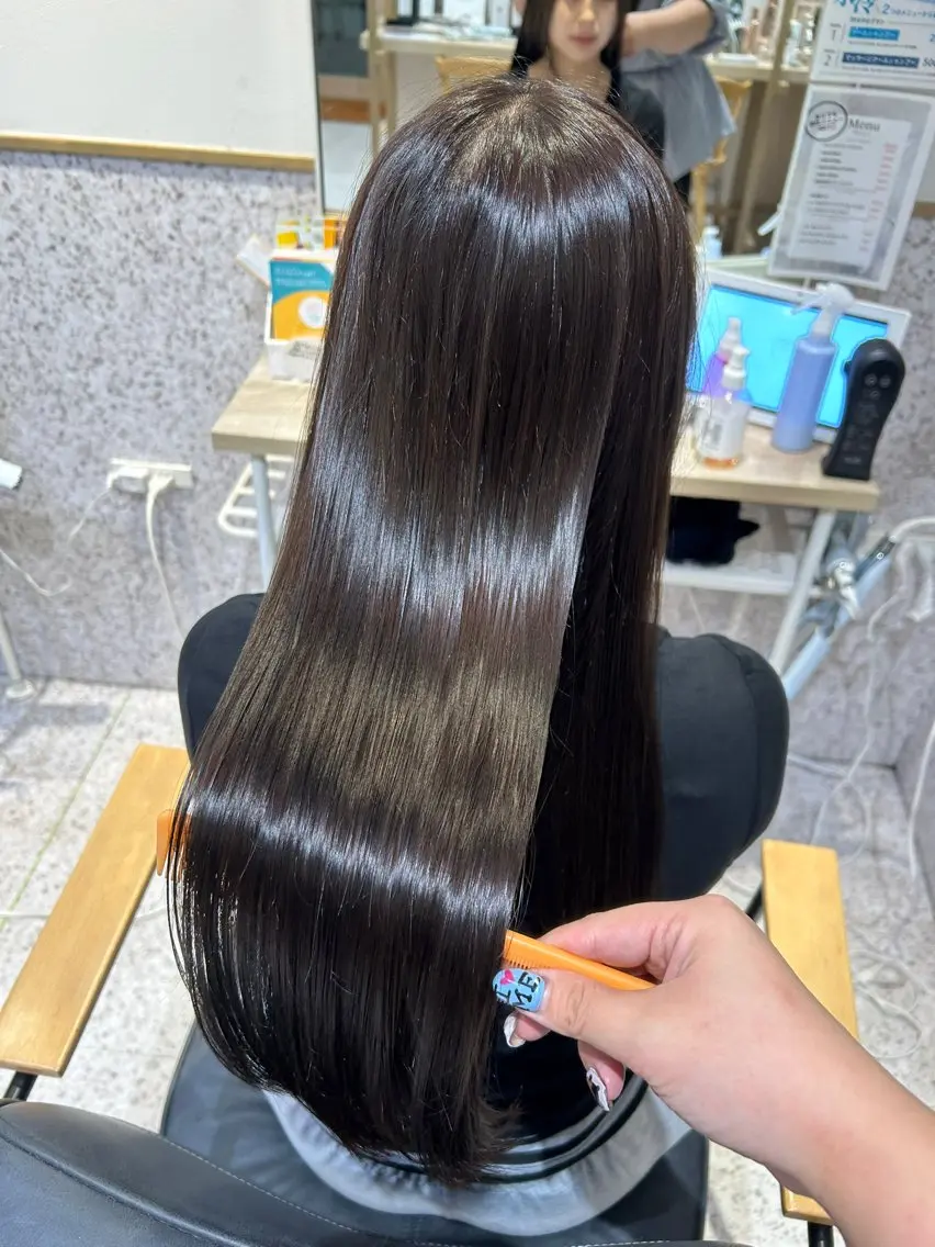 カラー ♡透明感カラー★ ネイル/しの♡のヘアスタイル