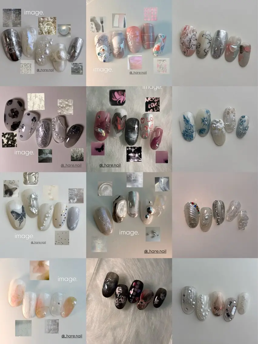 【平日限定✩︎⡱】7本アート＋3本ワンカラー¥8000→¥6800の写真