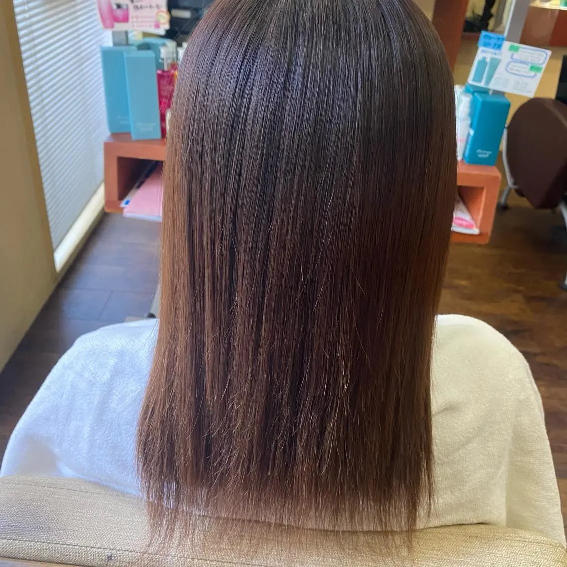 ミディアム トリートメント 清村 和音のヘアスタイル