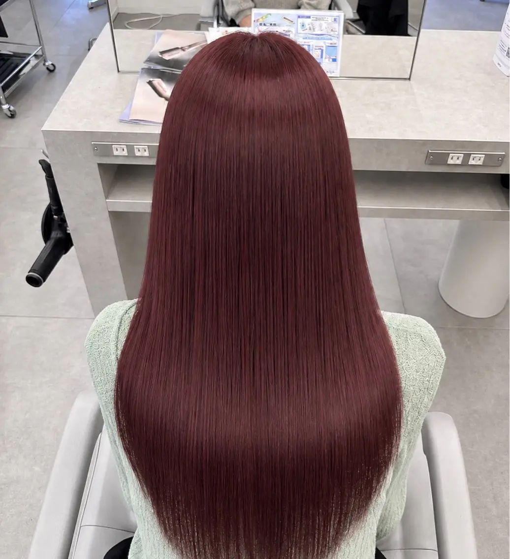 ロング カラー ヘアカラー ブリーチ/ハイトーン 🤍そな🤍のヘアスタイル