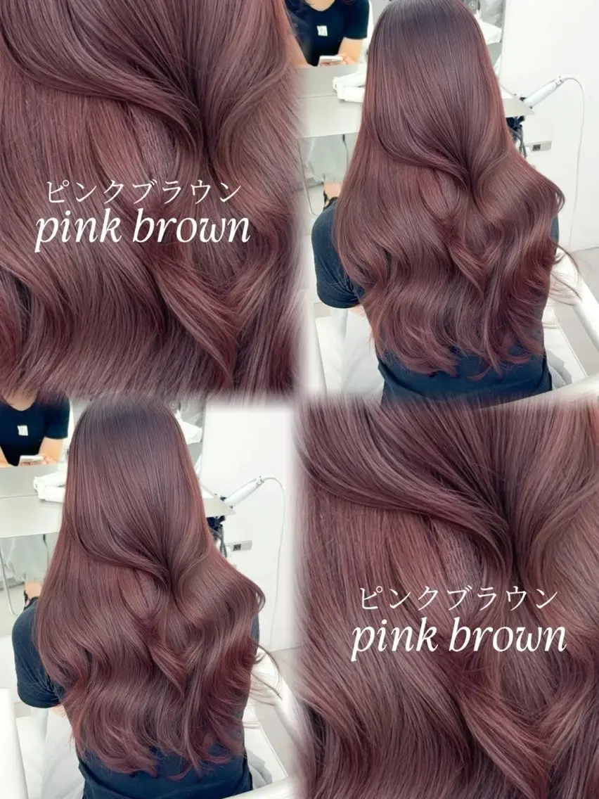 ロング カラー ブラウンカラー 透明感カラー カット ヘアカラー トリートメント 韓国ヘア/レイヤー/ 顔まわり足立遥奈のヘアスタイル