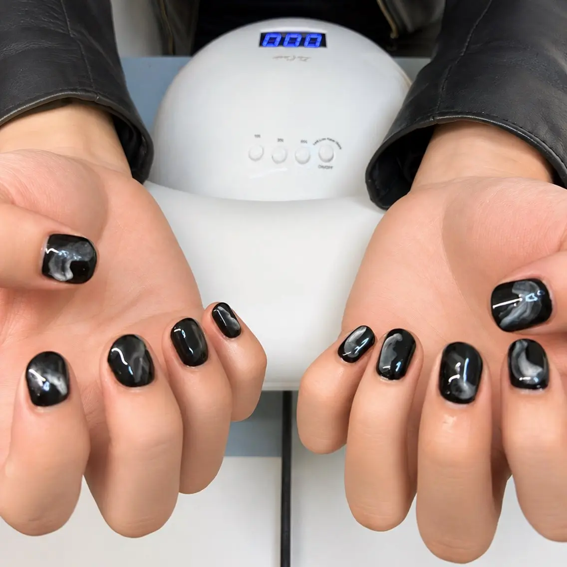 ネイル マグネットネイル メンズネイル 持ち込み シンプルネイル ハンドネイル Kii nailのネイルデザイン