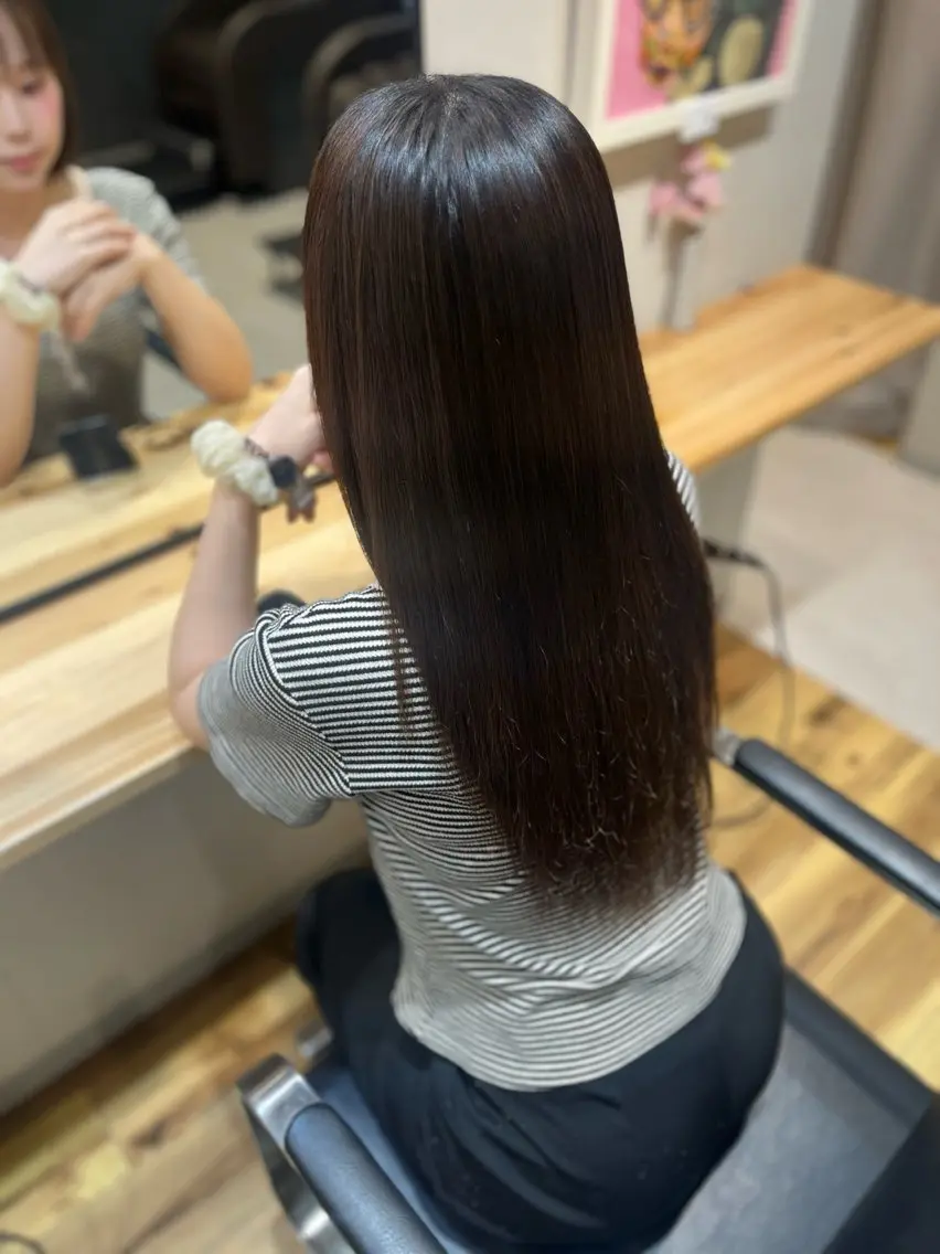 ロング Shu【モデル募集】 🐼🎋🌱のヘアスタイル