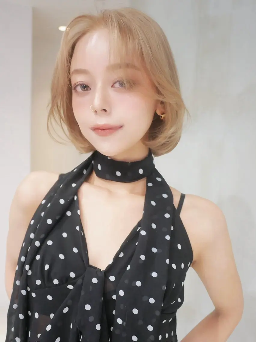 【💖人気NO.1 クーポン💖ダブルカラー】1回ブリーチ➕ケアカラー➕シルクトリートメントの写真