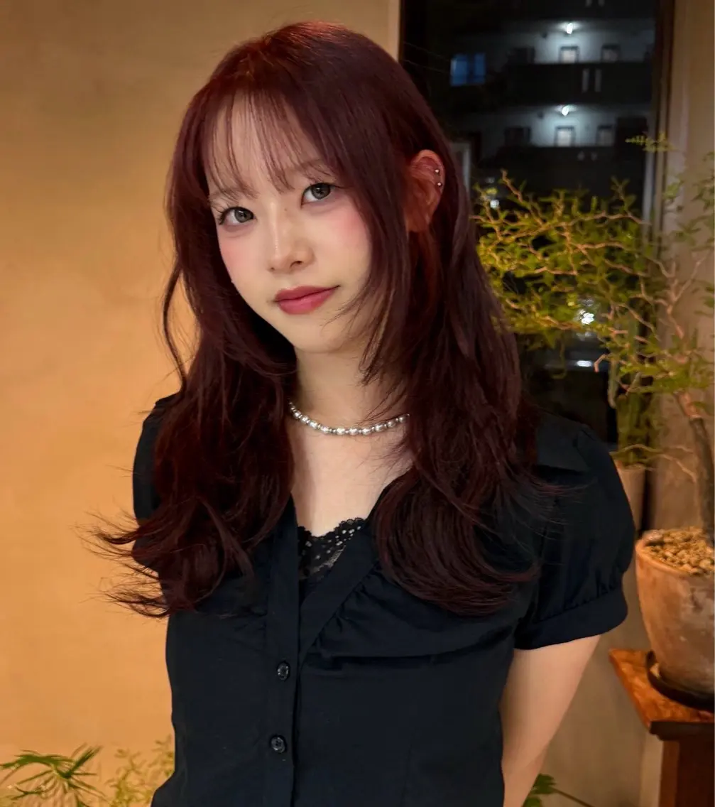 セミロング カラー ベージュカラー ブラウンカラー グレージュ ラベンダーカラー ラベンダーピンク ヘアカラー トリートメント ケアブリーチ ヒナミ名古屋/御器所のヘアスタイル