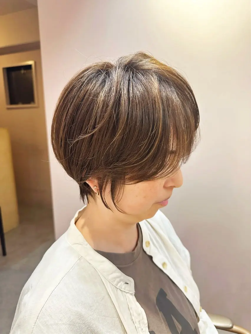 ショート カット ヘアカラー まさひろ /博多のヘアスタイル