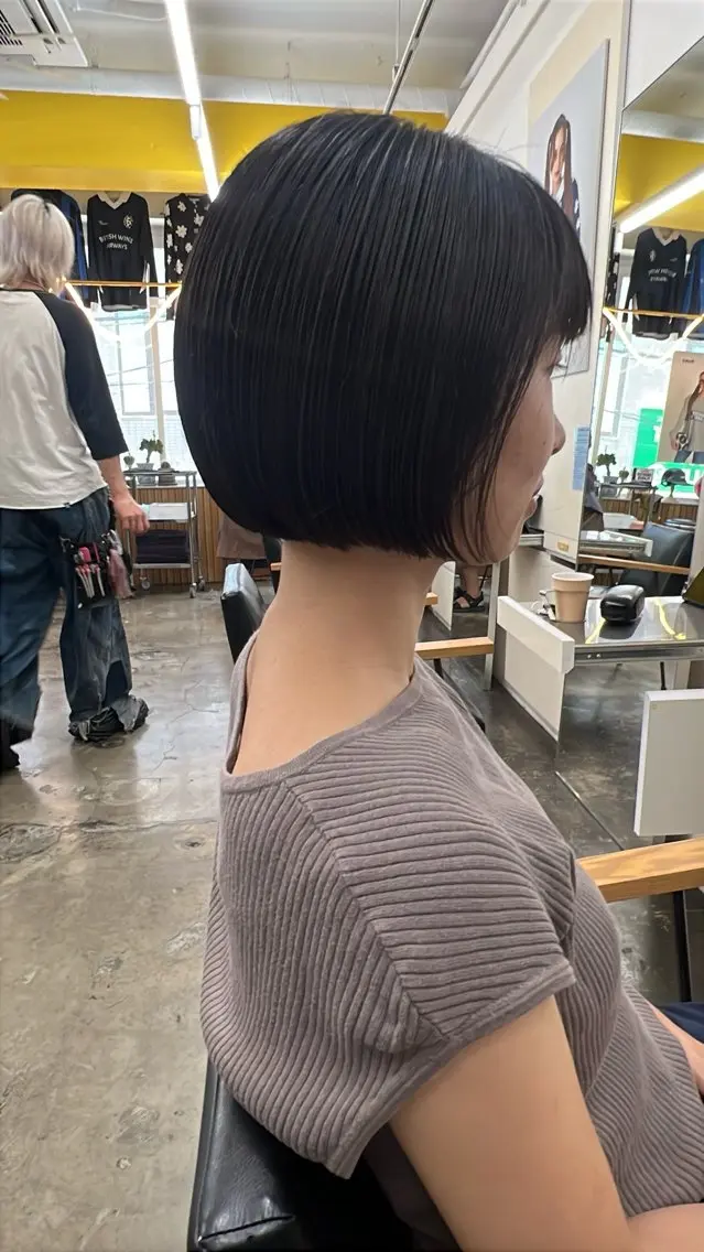 ショート カット chamo 褒められショートのヘアスタイル