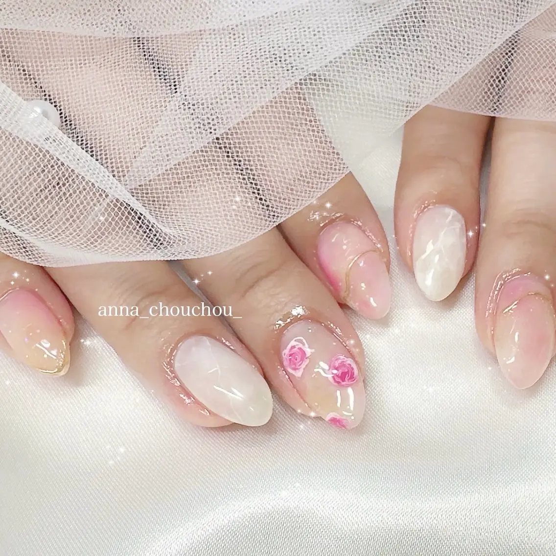 ネイル ハンドネイル Anna Sano⭐️のネイルデザイン