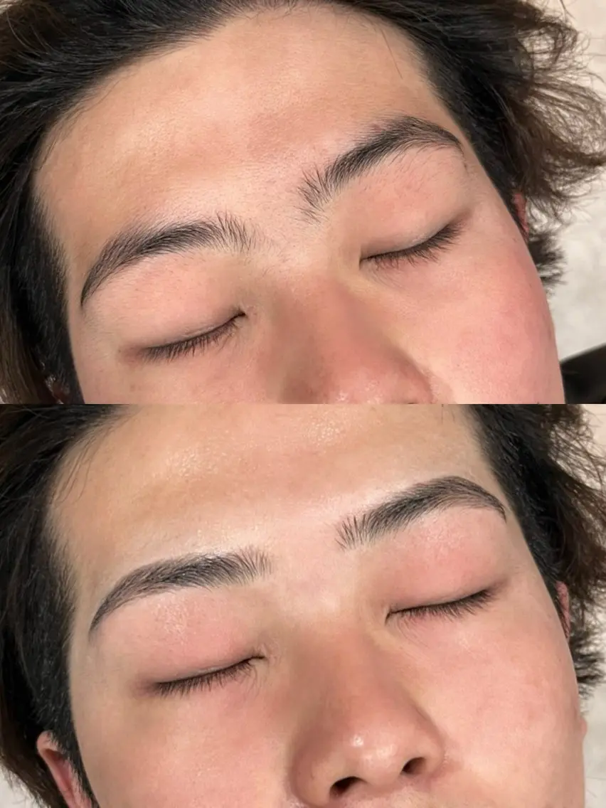 メンズ アイブロウ ワックス脱毛 眉カット その他(アイブロウ) BARBERMIKI メンズ眉毛の眉毛・アイブロウイメージ