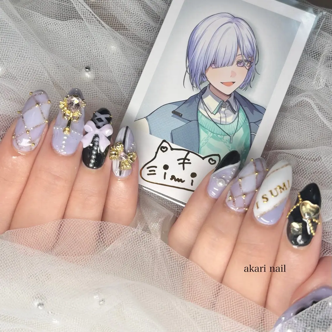 ネイル ハンドネイル フットネイル AKARI nail💅のネイルデザイン