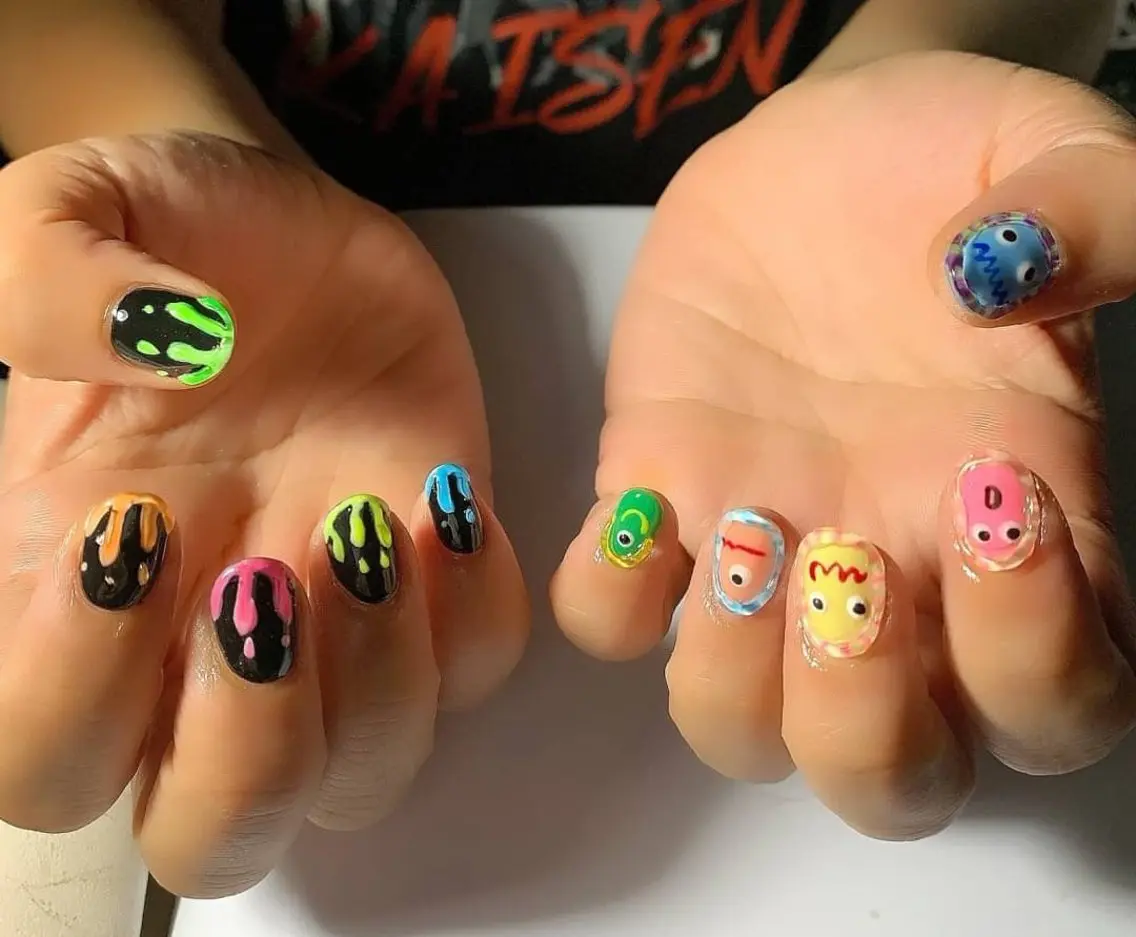 ネイル 持ち込み ハンドネイル フットネイル MHR nailのネイルデザイン