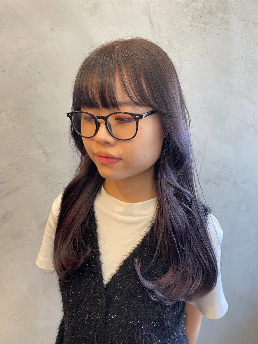 ロング ヘアカラー トリートメント 博多ブリーチ /Ririkaのヘアスタイル