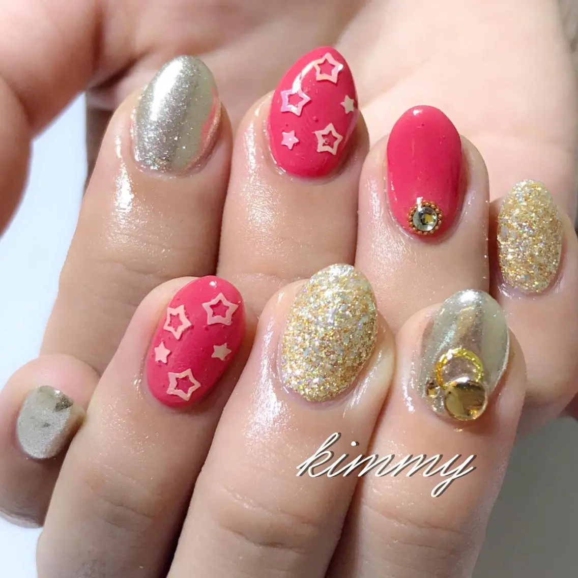 ネイル ハンドネイル kimmy nailsのネイルデザイン