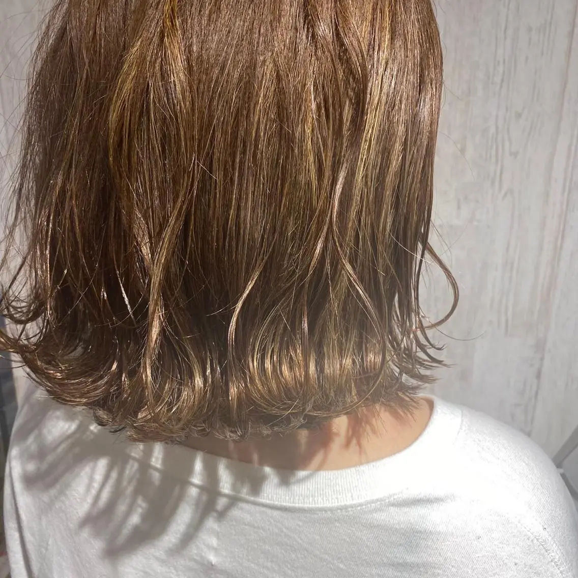 ミディアム ヘアアレンジ 山本 帆乃果のヘアスタイル