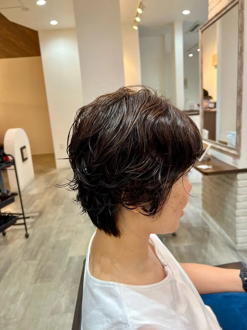 ショート ショートヘア 白田 妃美希のヘアスタイル