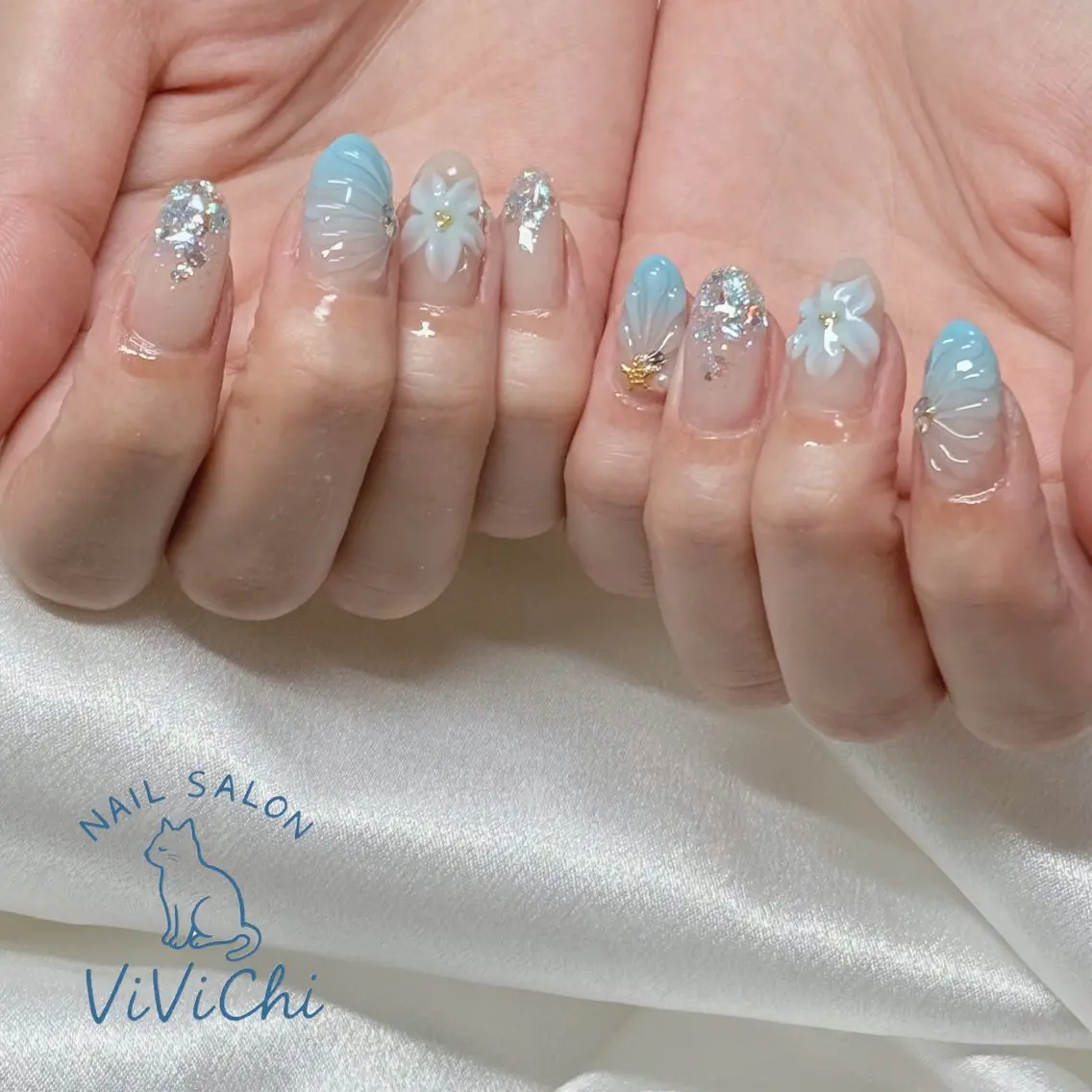 ネイル ハンドネイル ViViChi 梨帆のネイルデザイン