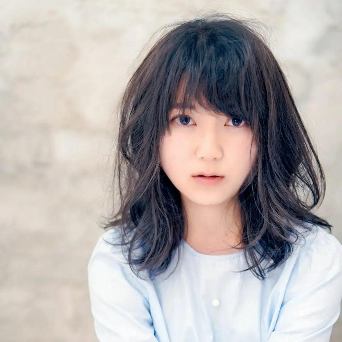 セミロング 永野 良一のヘアスタイル