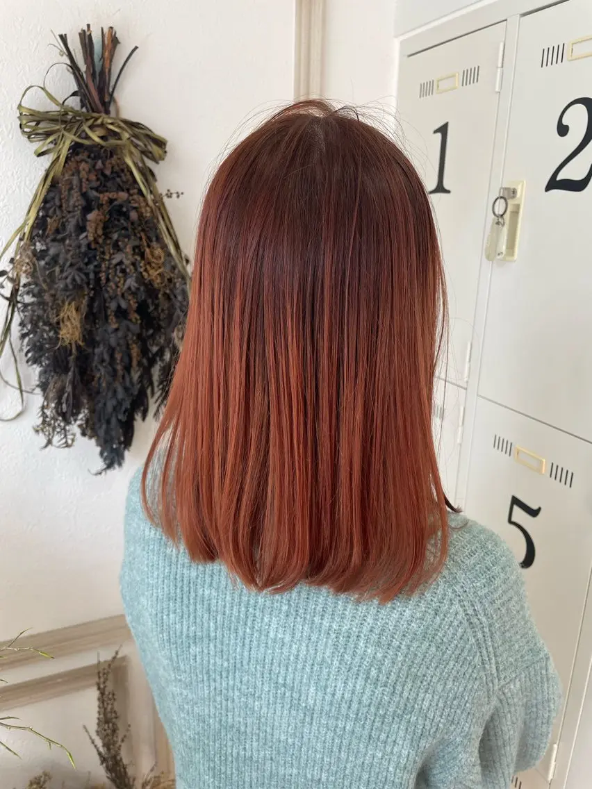 ミディアム カラー belta.🌱 安藝夏花🌻のヘアスタイル
