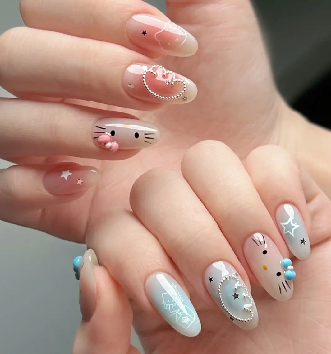 ネイル ハンドネイル ハンドケア 🍑 momo_nailのネイルデザイン