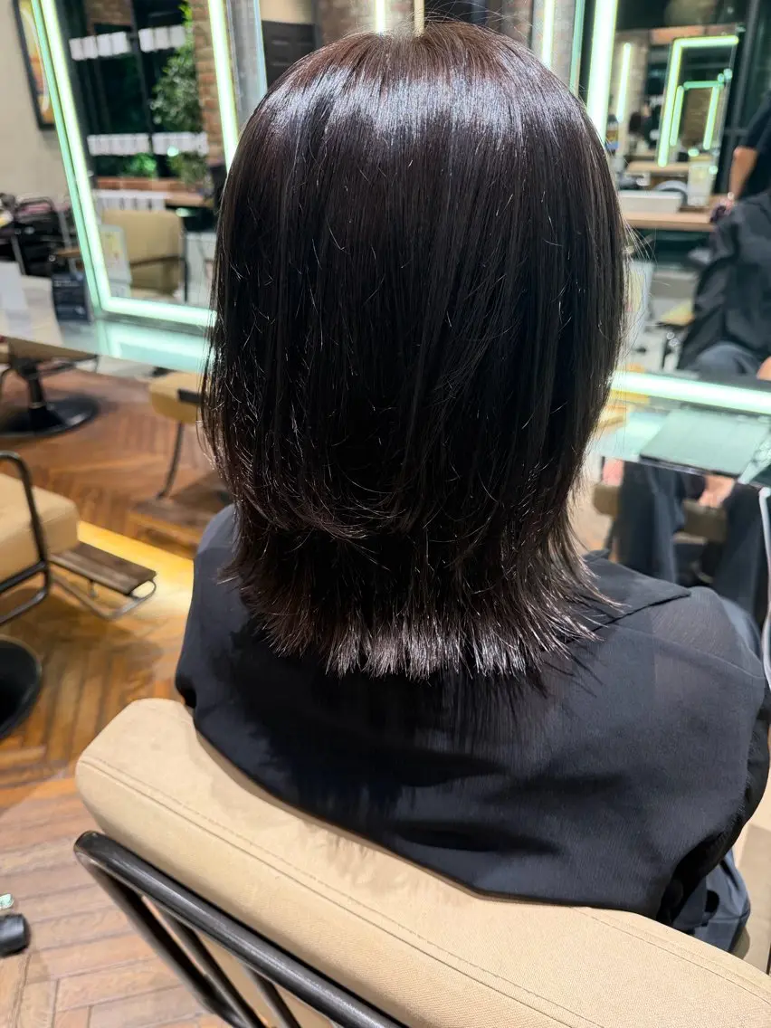 ミディアム ヘアカラー 🧸池袋美容師🧸 まあやのヘアスタイル