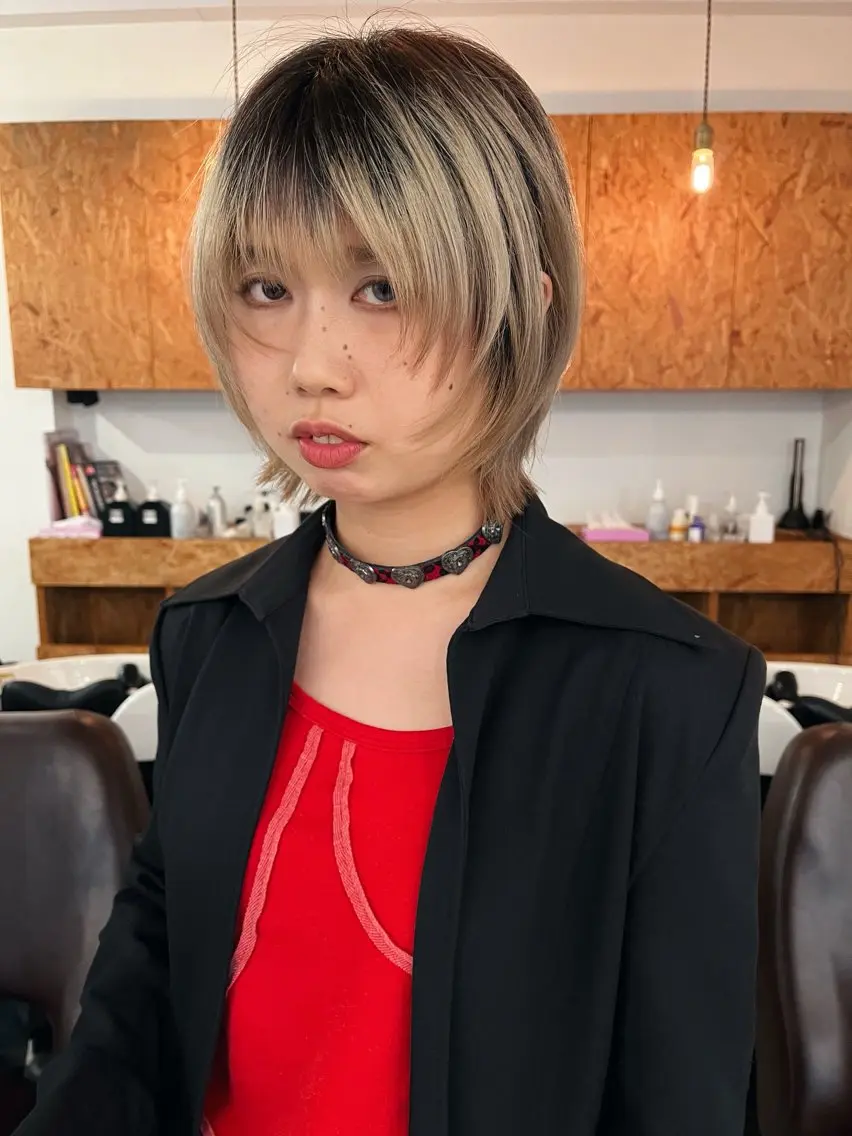 ショート 暖色/パーマ 🌼クニトウメイのヘアスタイル