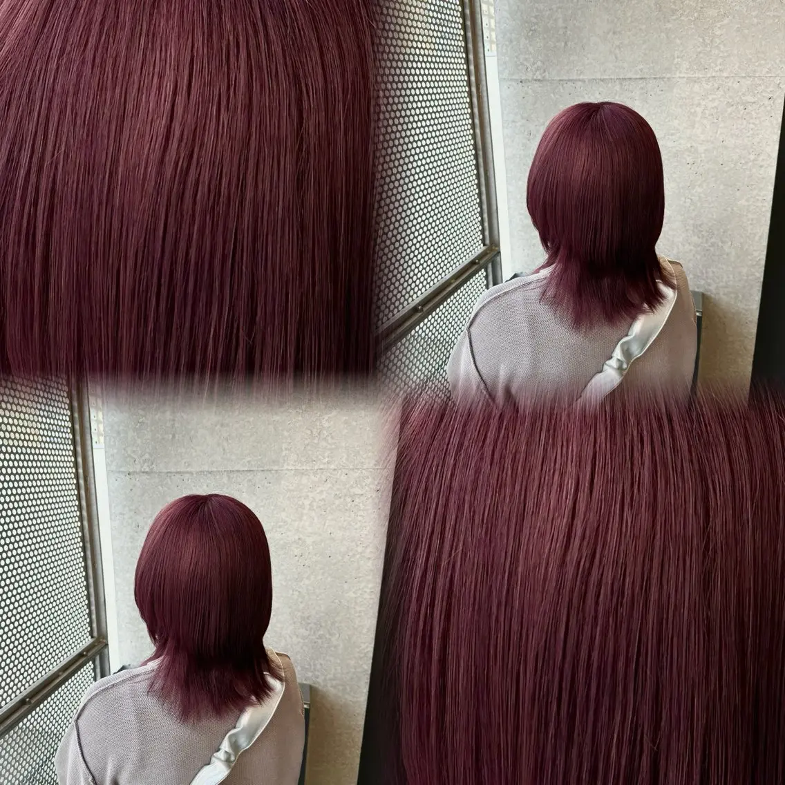 ショート カラー ヘアカラー トリートメント 髙橋 李里亜のヘアスタイル