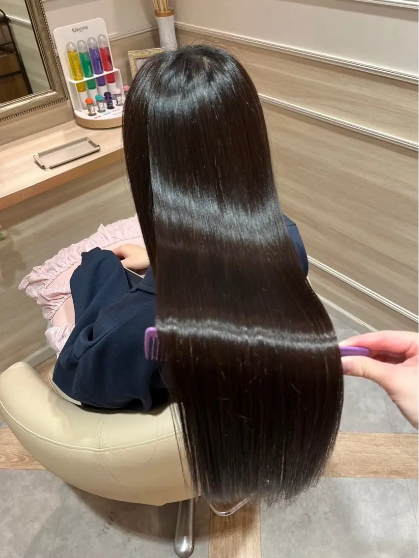 ロング カラー トリートメント 🫧いせき もえ🫧のヘアスタイル